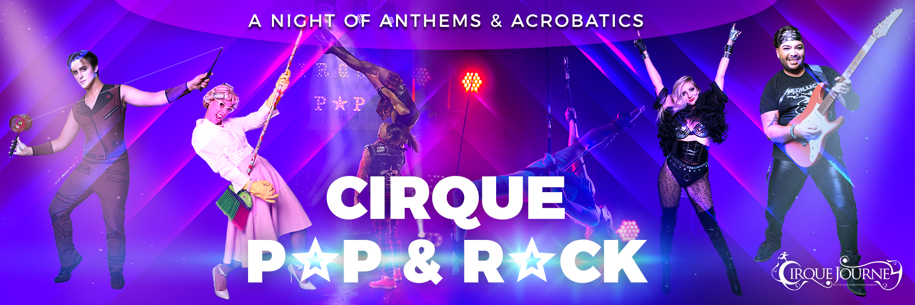 Pop Rocks Show -POP & ROCK- | Cirque Journey Shows