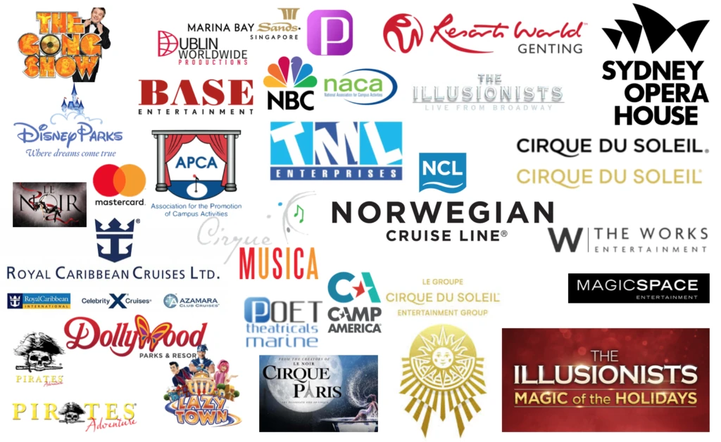 Cirque Journey Client List